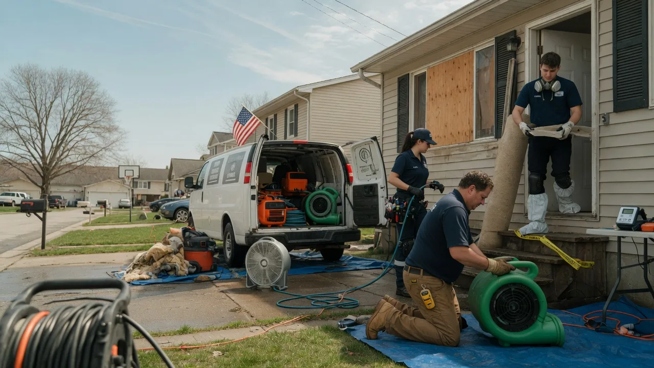 Water Damage Restoration in Plumtree, NC near me